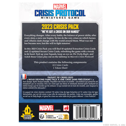 Pre-order:  Marvel Crisis Protocol  Card Pack 2023