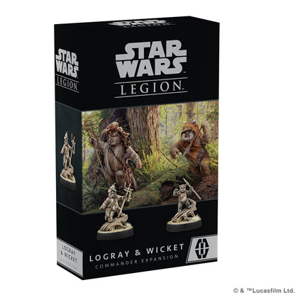 Pre-order - Star Wars Legion - Logray & Wicket Commander