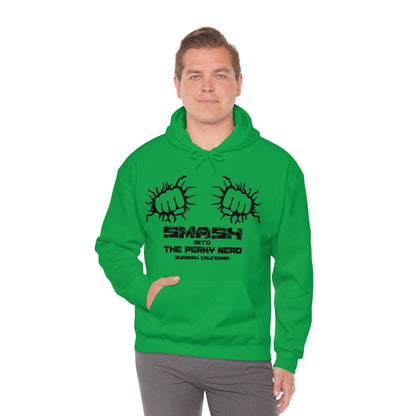 Smash into The Perky Nerd - Unisex Heavy Blend™ Hooded Sweatshirt
