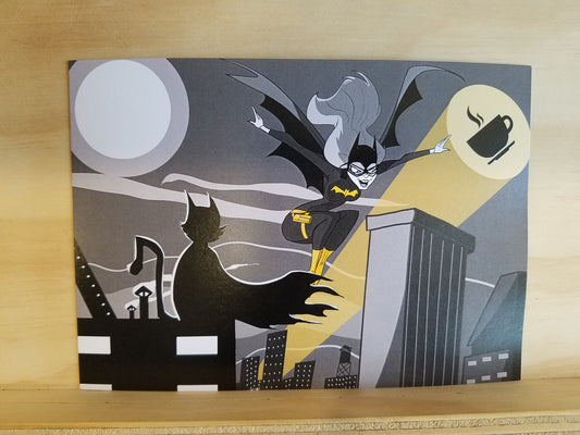 Perky Batgirl 5x7 Single Print