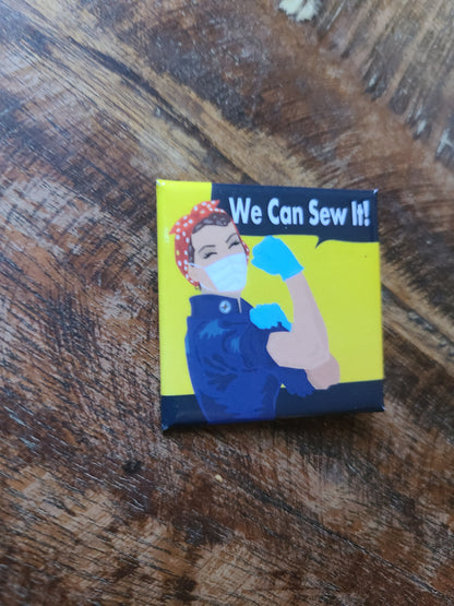 We can Sew it! Pins - By Karen Bates
