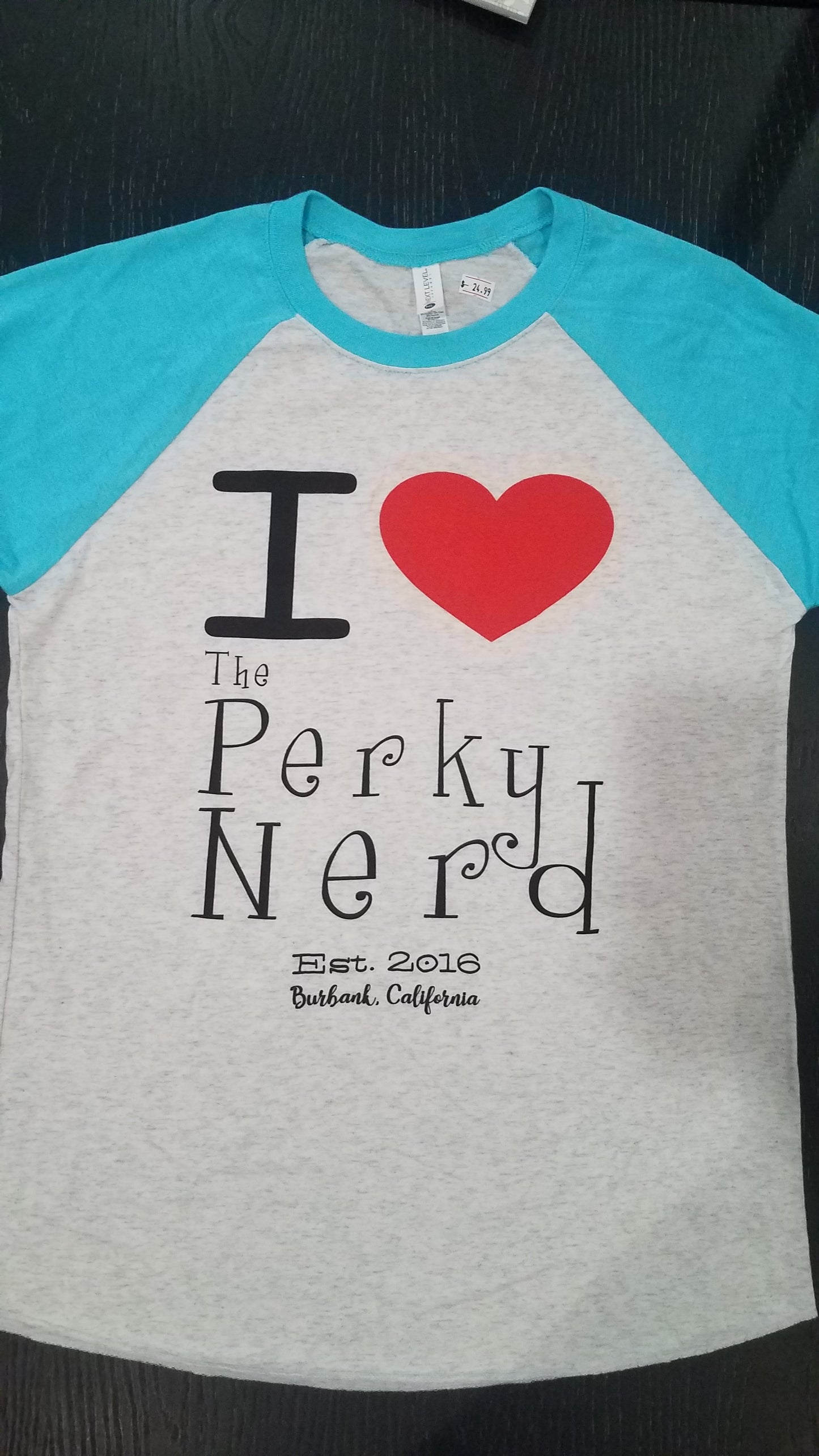 TPN - I Love The Perky Nerd Raglan Shirts