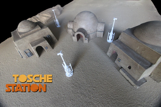 Star Wars Legion Terrain : Tosche Station - 3 Building STL and VAP  (DIGITAL FILES) Pack!
