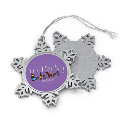 The Perky B*tches Pewter Snowflake Ornament