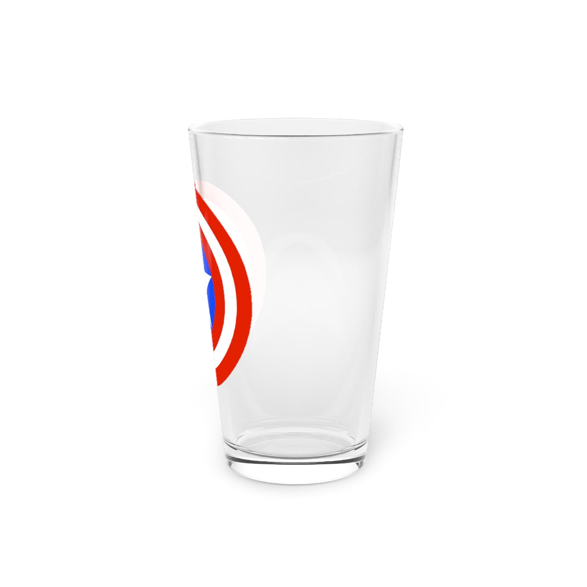 The Patriotic Nerd Pint Glass, 16oz
