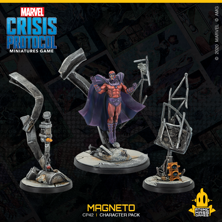Marvel Crisis Protocol -  Magneto & Toad (X-Men)