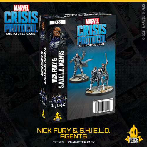 Marvel Crisis Protocol - Nick Fury and SHIELD Agents