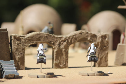 Toshe Station : Star Wars Legion Scatter Terrain : Double-Arch