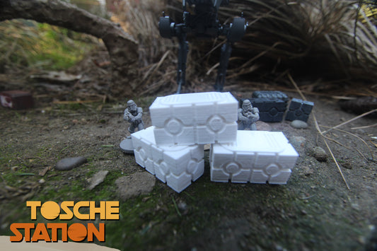 Toshe Station : Star Wars Legion Scatter Terrain : 3 Double-Boxes