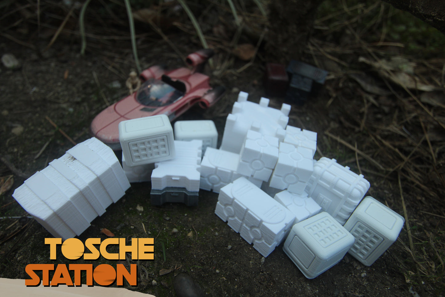 Toshe Station : Star Wars Legion Scatter Terrain : Medium Assorted Crate Package