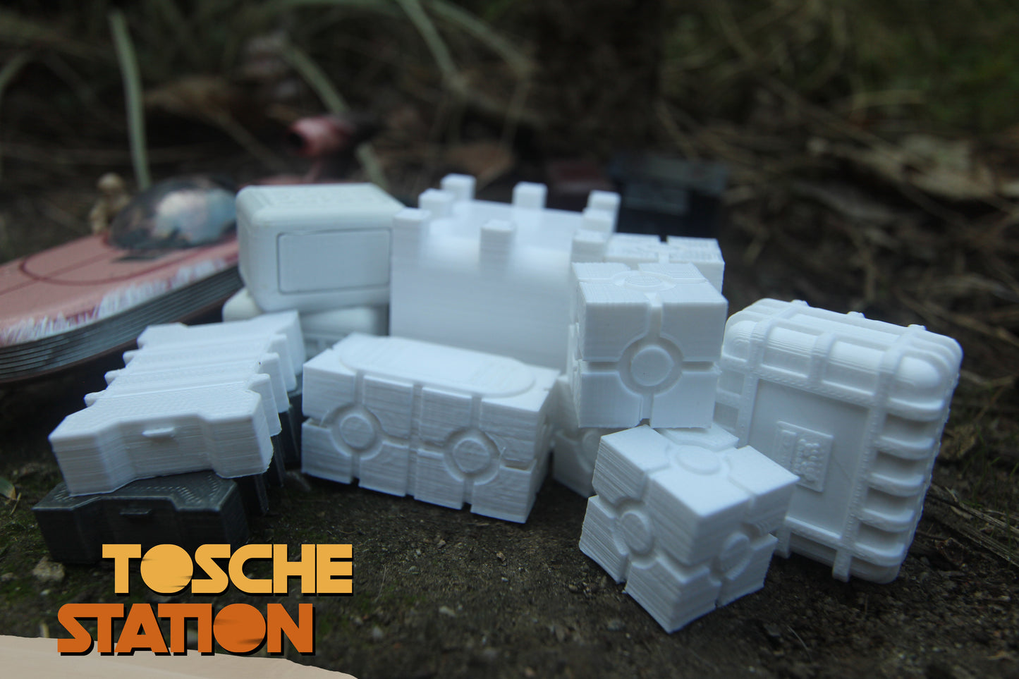 Toshe Station : Star Wars Legion Scatter Terrain : Small Assorted Crate Package