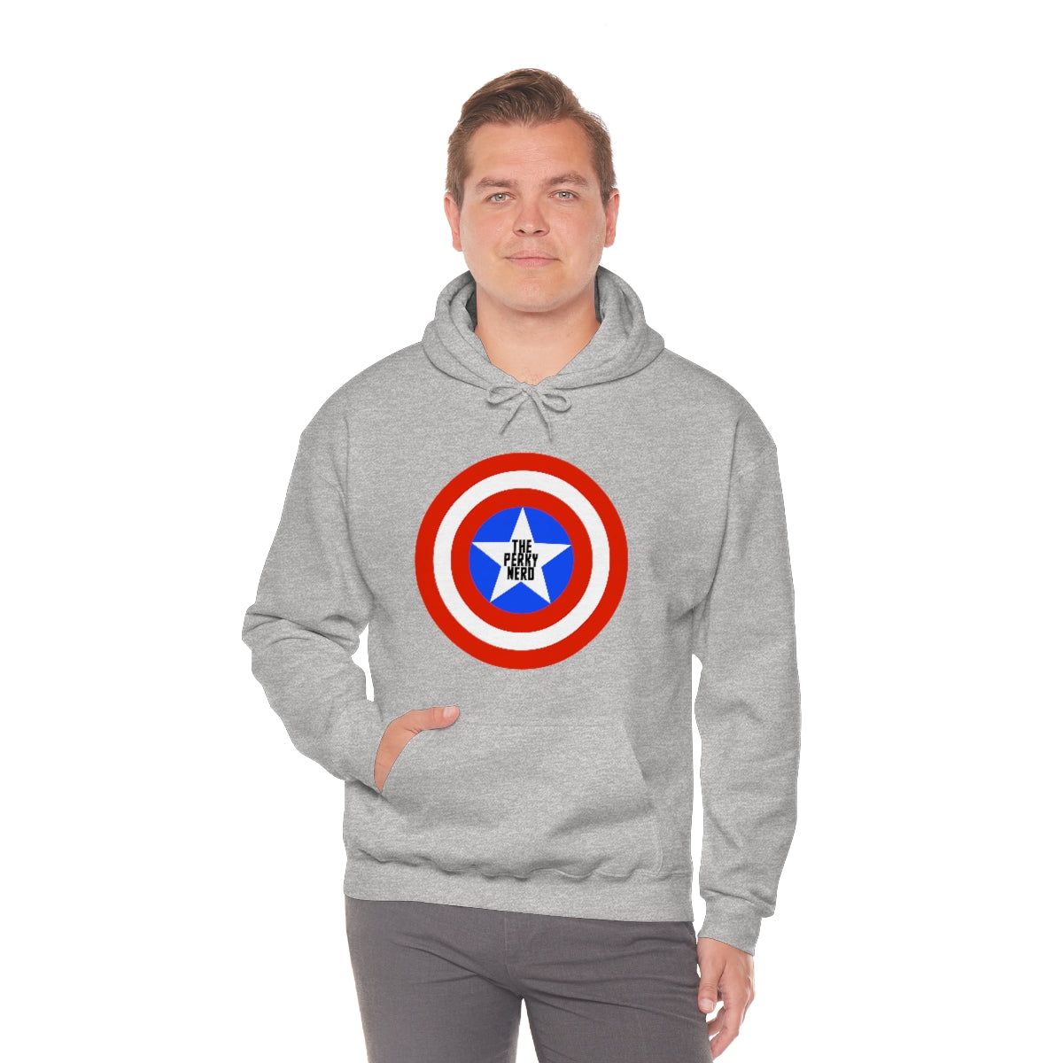 The Patriotic Nerd Unisex Heavy Blend™ Hooded Sweatshirt