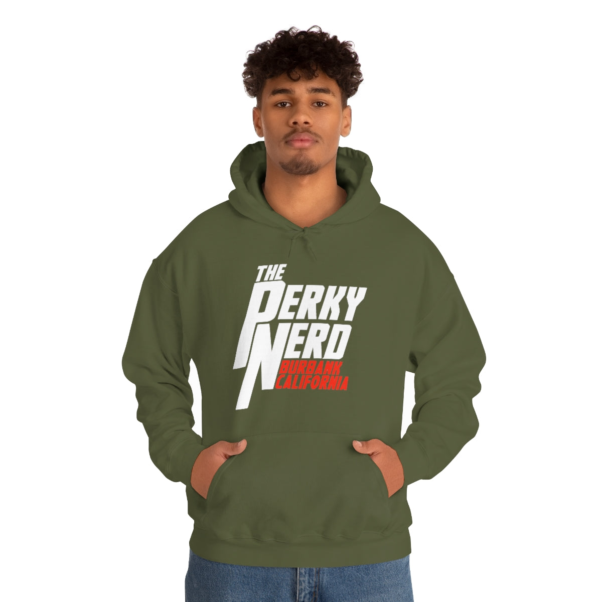 The Perky Nerd - Unisex Heavy Blend™ Hooded Sweatshirt