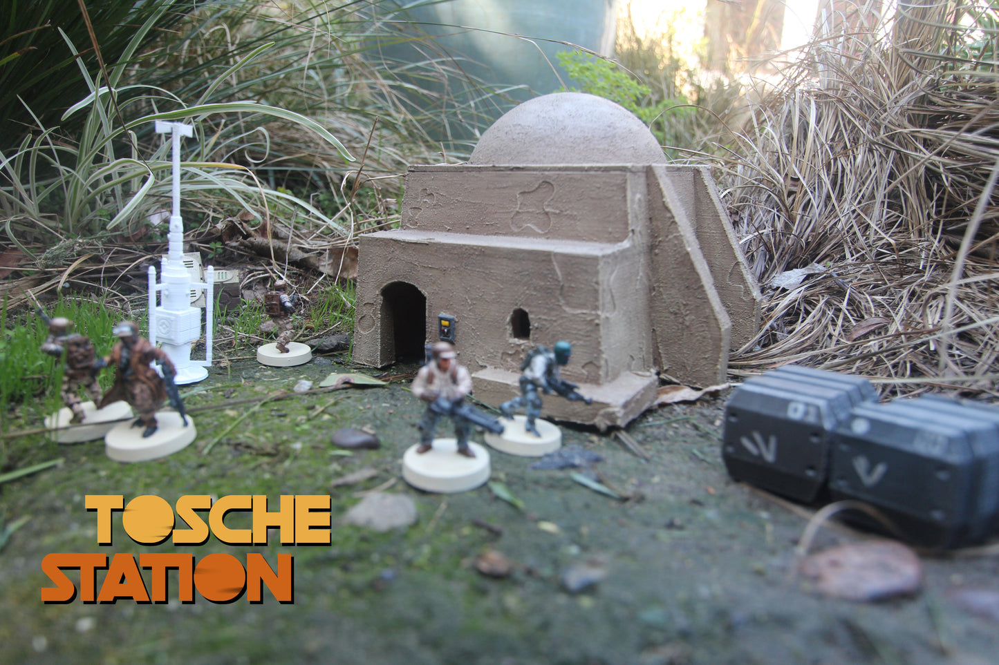 Star Wars Legion Terrain : Tosche Station - 3 Building Pack