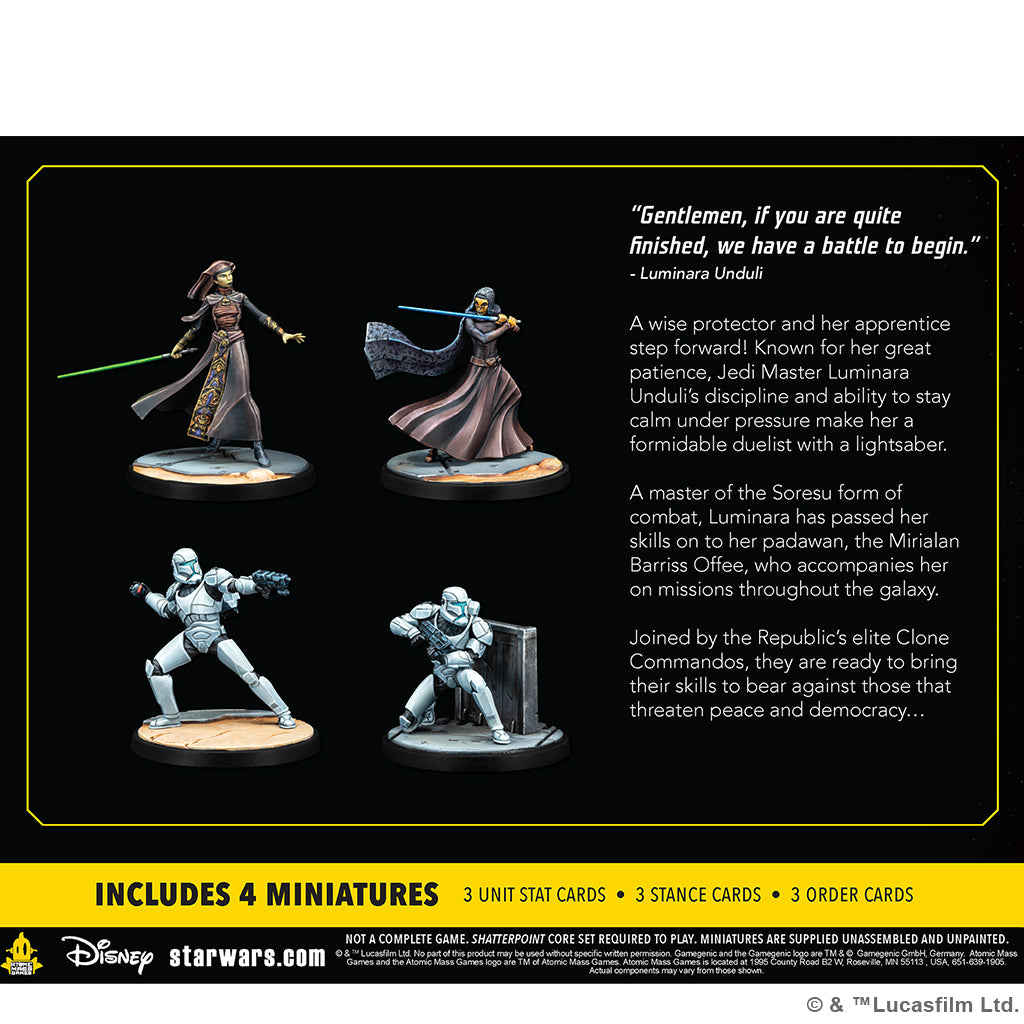 Star Wars:  Shatterpoint  Plans and Preparation Squad Pack