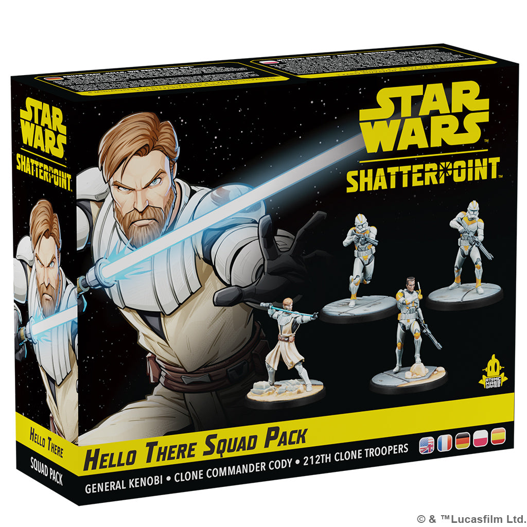 Star Wars:  Shatterpoint  Hello There: General Obi-Wan Kenobi Squad Pack